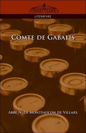 Comte de Gabalis de Bbi N. De Montfaucon De Villars