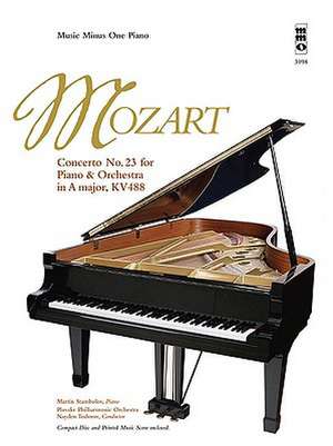 Mozart - Concerto No. 23 in a Major, Kv488 Book/Online Audio de Wolfgang Amadeus Mozart