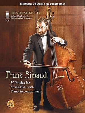 Simandl - Complete Etudes: 4-CD Double Bass Play-Along de Franz Simandl