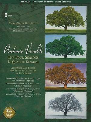 Vivaldi: The Four Seasons for Flute de Antonio Vivaldi