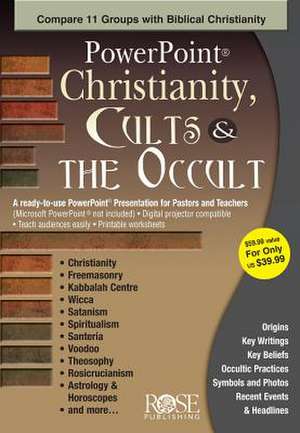 PowerPoint Christianity, Cults & the Occult de Rose Publishing