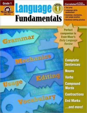 Language Fundamentals, Grade 1 de Evan-Moor Educational Publishers