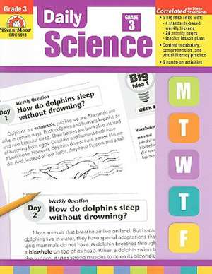 Daily Science, Grade 3 de Barbara Allman