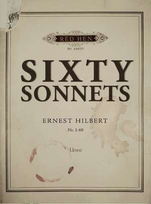 Sixty Sonnets de Ernest Hilbert