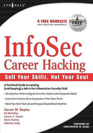 InfoSec Career Hacking: Sell Your Skillz, Not Your Soul de Chris Hurley