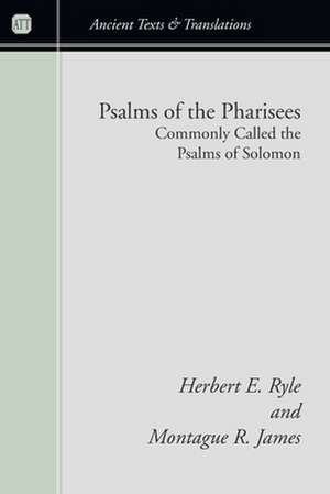 Psalms of the Pharisees de Herbert E. Ryle