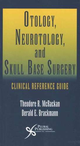 Otology, Neurotology, and Skull Base Surgery