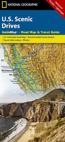 Scenic Drives USA: State Guide Maps de National Geographic Maps