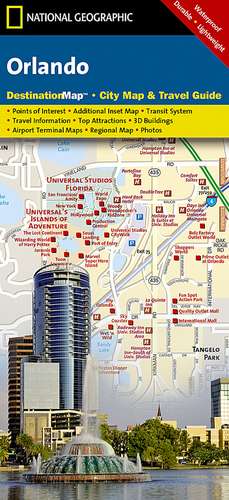 Orlando: Destination City Maps de National Geographic Maps