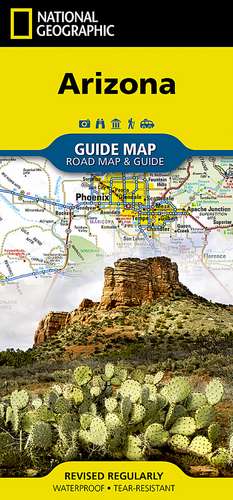 Arizona: State Guide Maps de National Geographic Maps