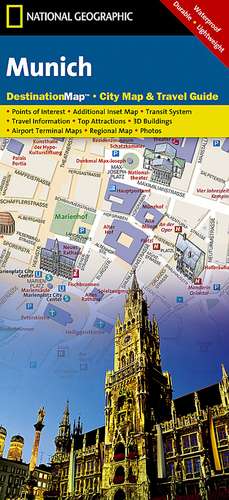 Munich: Destination City Maps de National Geographic Maps