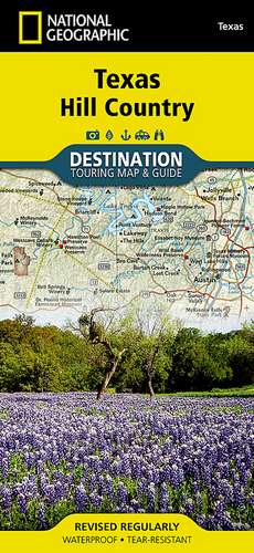 Texas Hill Country: Destination Map de National Geographic Maps