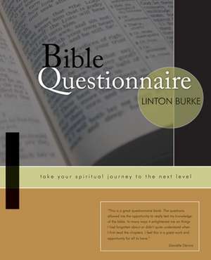 Bible Questionnaire de Linton Burke