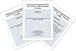 Dictionary of Occupational Titles with Onet Definitions 6th Edition de Claitors