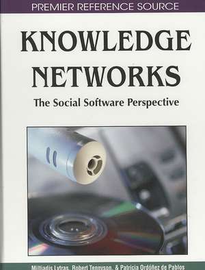 Knowledge Networks de Miltiadis D. Lytras