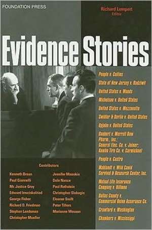 Evidence Stories de Richard O. Lempert