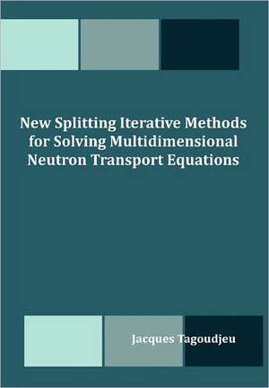 New Splitting Iterative Methods for Solving Multidimensional Neutron Transport Equations de Jacques Tagoudjeu