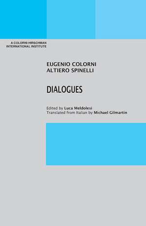 Dialogues de Eugenio Colorni