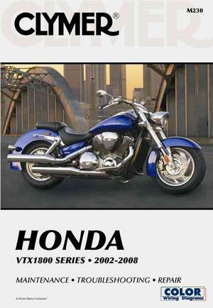 Honda VTX1800 Series Motorcycle (2002–2008) Service Repair Manual de Haynes