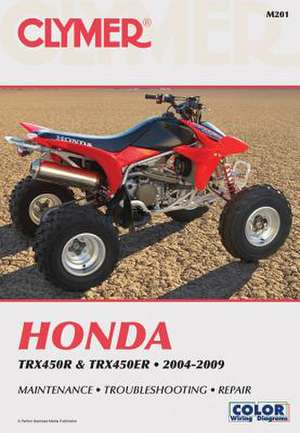 Honda TRX450 Series ATV (2004–2009) Service Repair Manual de Haynes