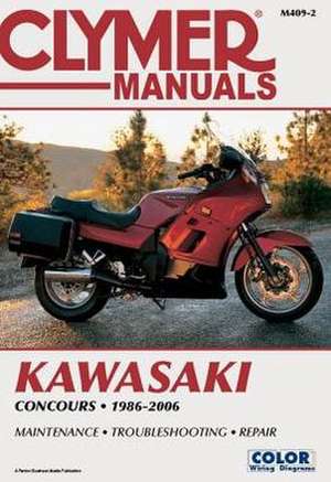 Kawasaki ZG1000 Concours Motorcycle (1986–2006) Service Repair Manual de Haynes