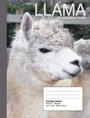 Llama Composition Notebook de Linda King