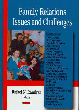 Family Relations Issues and Challenges de Rafael N. Ramirez