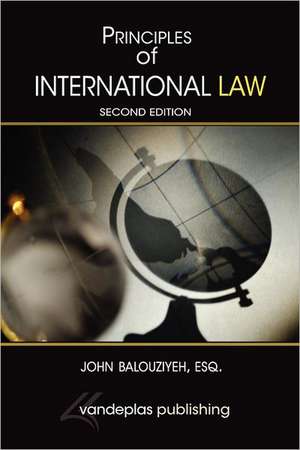 Principles of International Law, Second Edition de John Balouziyeh