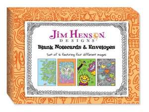 Jim Henson Designs: Set of 16 Featuring Four Different Images de Walter Foster Creative Team