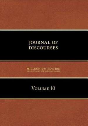 Journal of Discourses, Volume 10 de Brigham Young