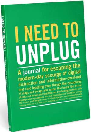 Knock Knock I Need to Unplug Inner-Truth Journal