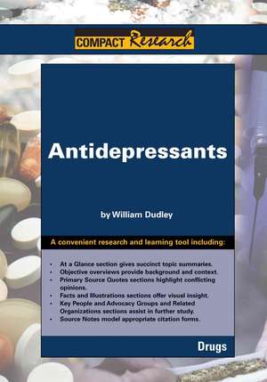 Antidepressants de William Dudley