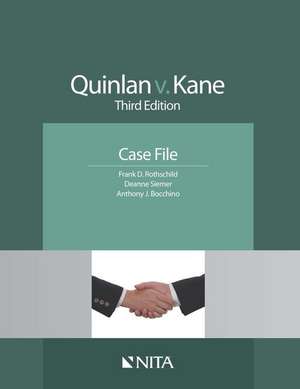 Quinlan V. Kane: Case File de Frank D. Rothschild