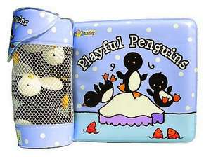 Float Alongs: Playful Penguins (Count-Along Rhyme Floatable Bath Book) de Ikids