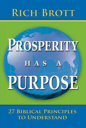 Prosperity Has a Purpose: 27 Biblical Principles to Understand de Rich Brott