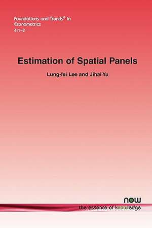 Estimation of Spatial Panels de Lung-Fei Lee