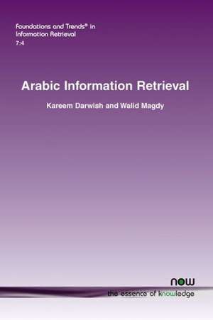 Arabic Information Retrieval de Kareem Darwish