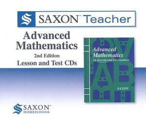 Saxon Advanced Mathematics: Lessons and Tests de Saxon Publishers