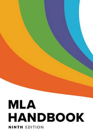 MLA Handbook de The Modern Language Association of America