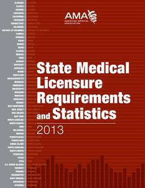 State Medical Licensure Requirements and Statistics 2013 de AMA