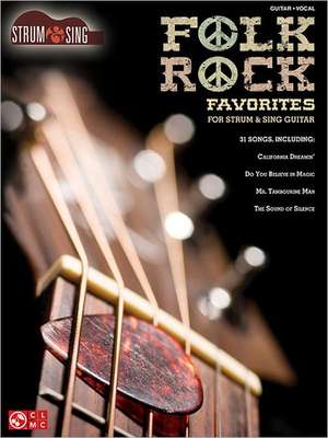 Folk Rock Favorites: Guitar/Vocal de Hal Leonard Corp