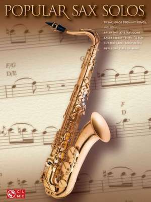 Popular Sax Solos de Hal Leonard Corp