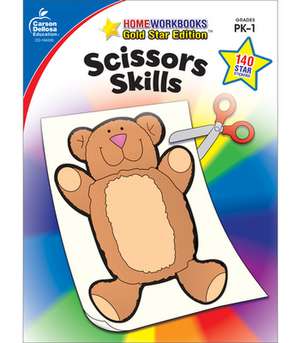 Scissors Skills Grades PK-1 de Carson-Dellosa