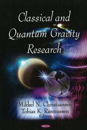 Classical and Quantum Gravity Research de Mikkel N. Christiansen