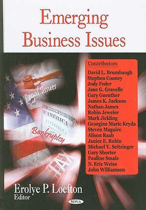 Emerging Business Issues de Erolye P. Loefton