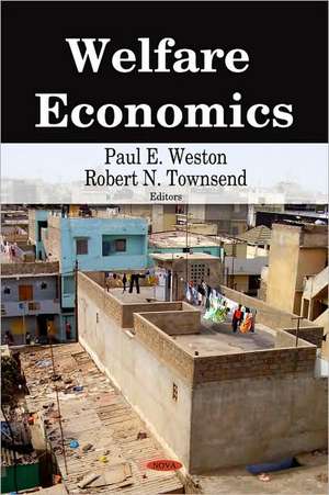 Welfare Economics de Paul E. Weston