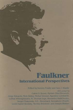 Faulkner: International Perspectives de Doreen Fowler