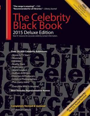 The Celebrity Black Book 2015 de Jordan H McAuley