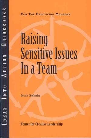 Raising Sensitive Issues in a Team de Dennis Lindoerfer