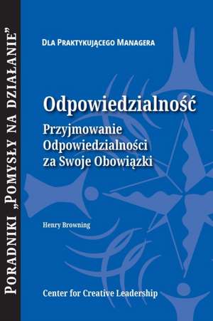 Accountability de Henry Browning